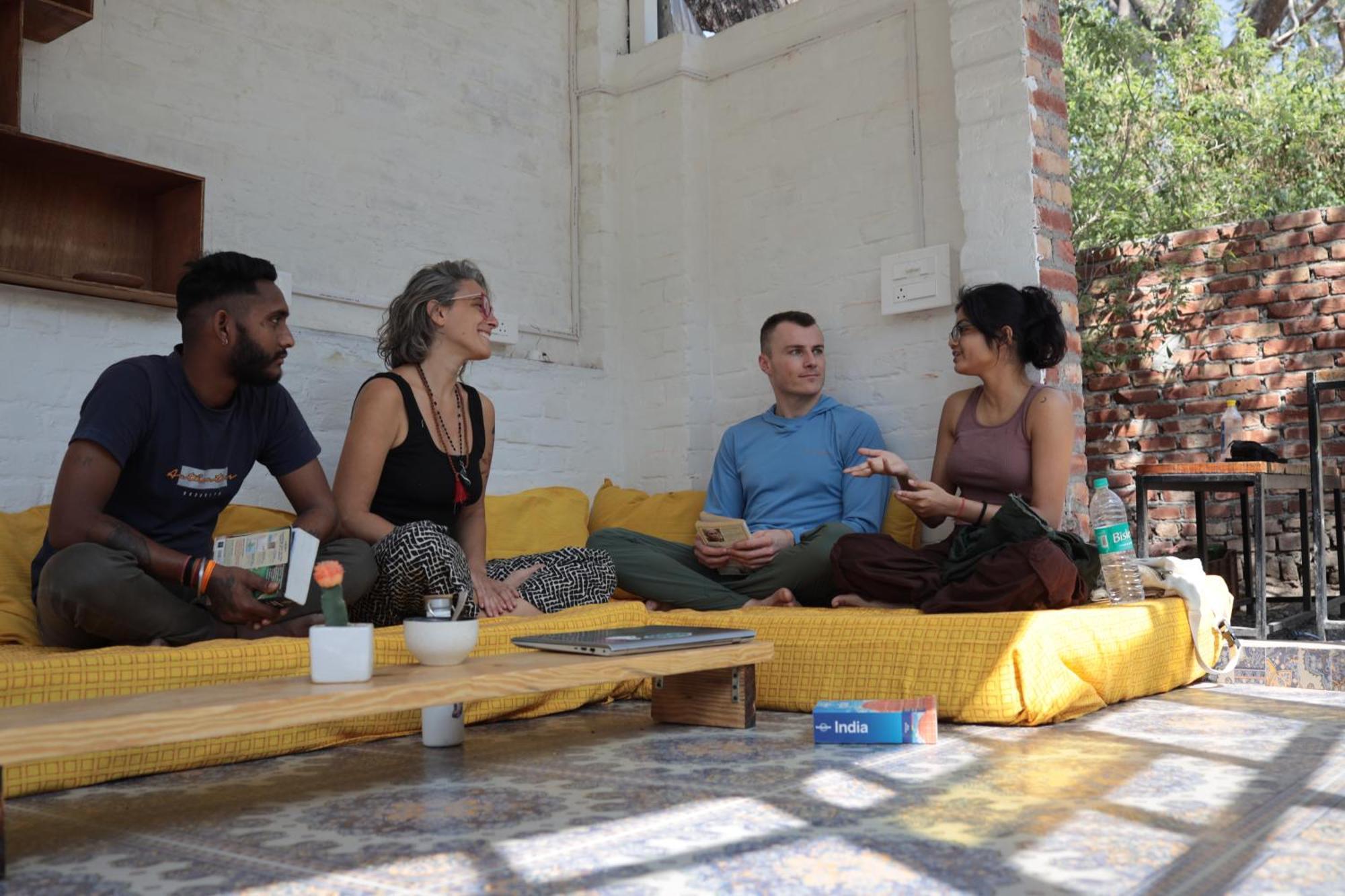 Indian Culture Hostel ริชิเคช ภายนอก รูปภาพ